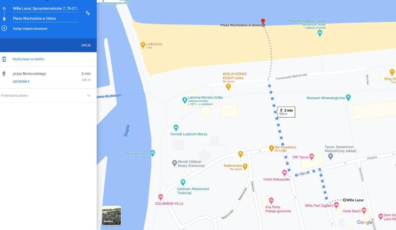Willa Lazur Ustka Buitenkant foto